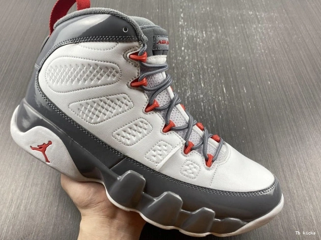Cheap TBK Red CT8019-162 Jordan 9 Air Fire 0813
